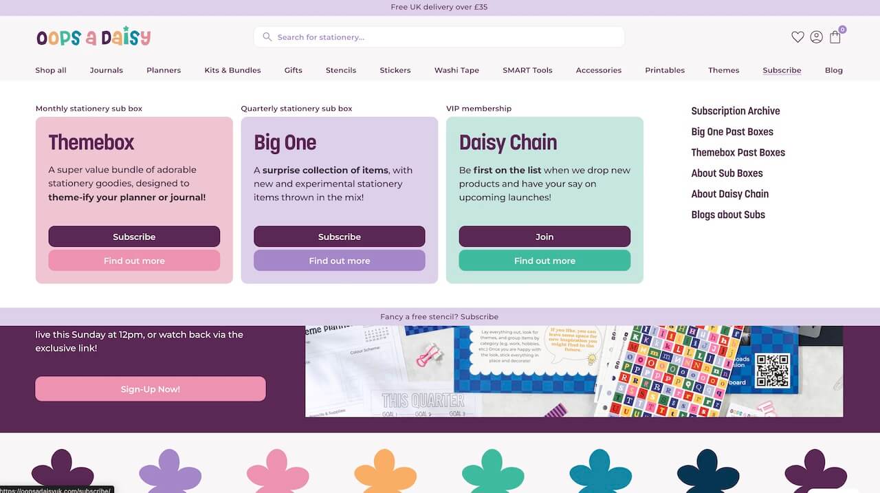 oops-a-daisy-sub-mega-menu-studio-cotton